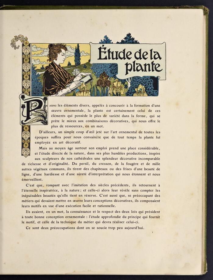 Étude de la plante by M.P.&nbsp;Verneuil 1
