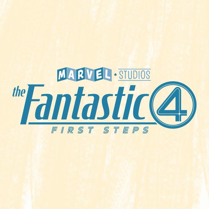 The Fantastic Four: First Steps movie logo and posters 1