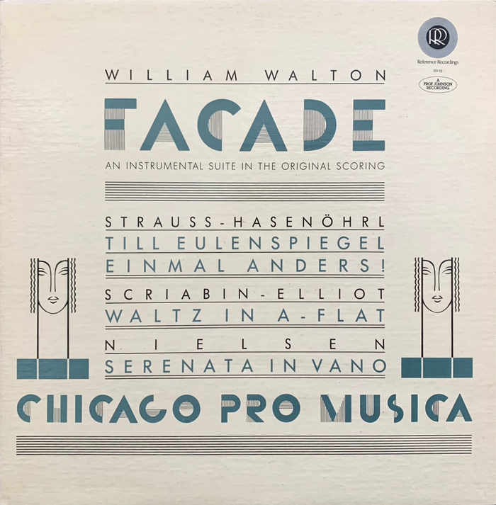 Chicago Pro Musica – William Walton’s&nbsp;Facade  album art
