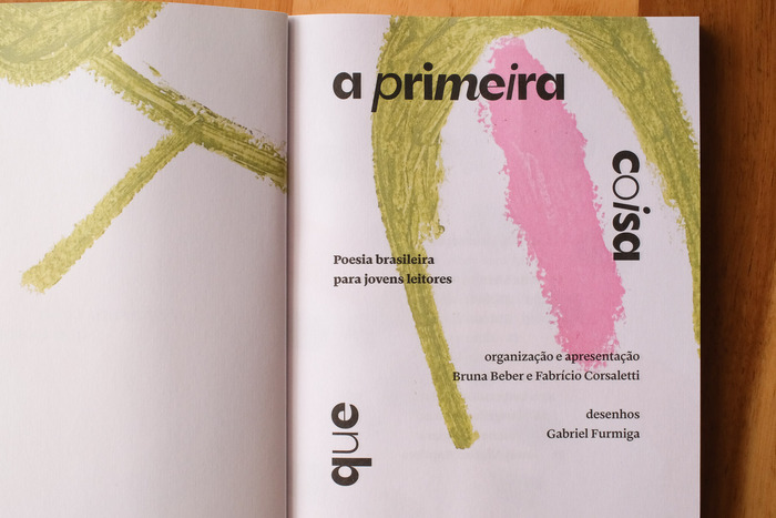 A primeira coisa que existiu: Poesia brasileira para jovens leitores 3