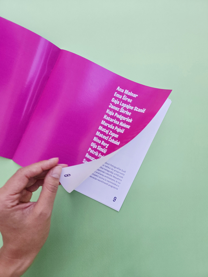 Vabljeni mladi 2025 exhibition poster, invitation, catalog 4