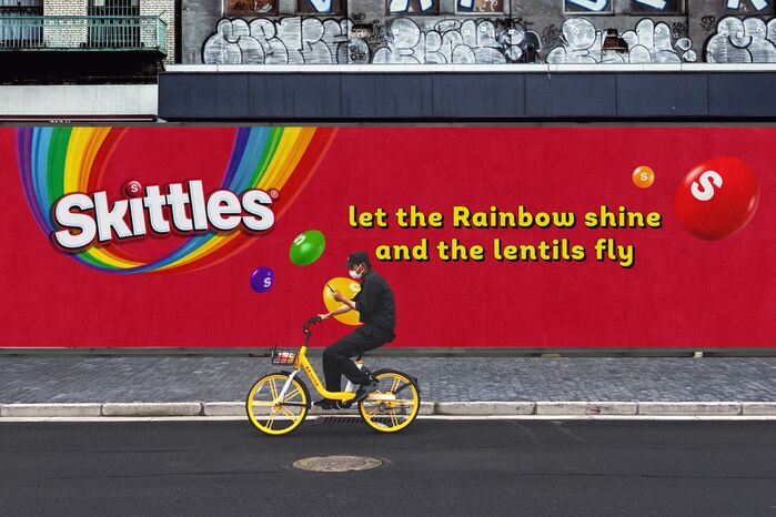 Skittles 2024 rebranding 5