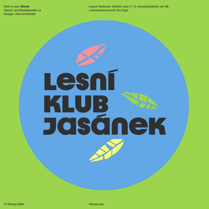 Lesní Klub Jasánek website and identity 2