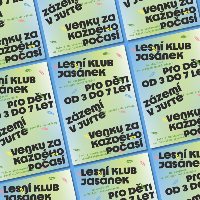 Lesní Klub Jasánek website and identity 1