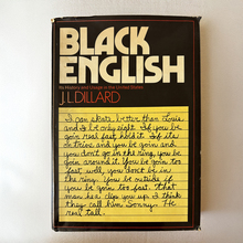 <cite>Black English</cite> by J.L. Dillard, Random House