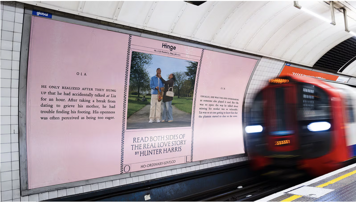 Hinge – “No Ordinary Love” 2025 campaign 5