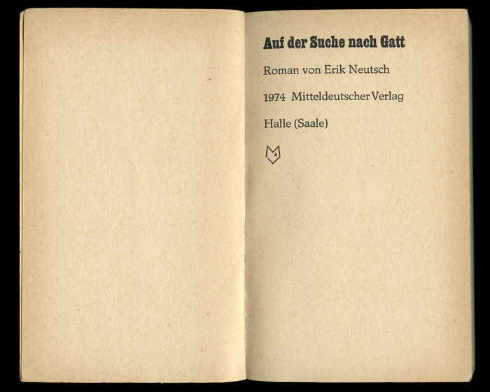 Auf der Suche nach Gatt by Erik Neutsch 3