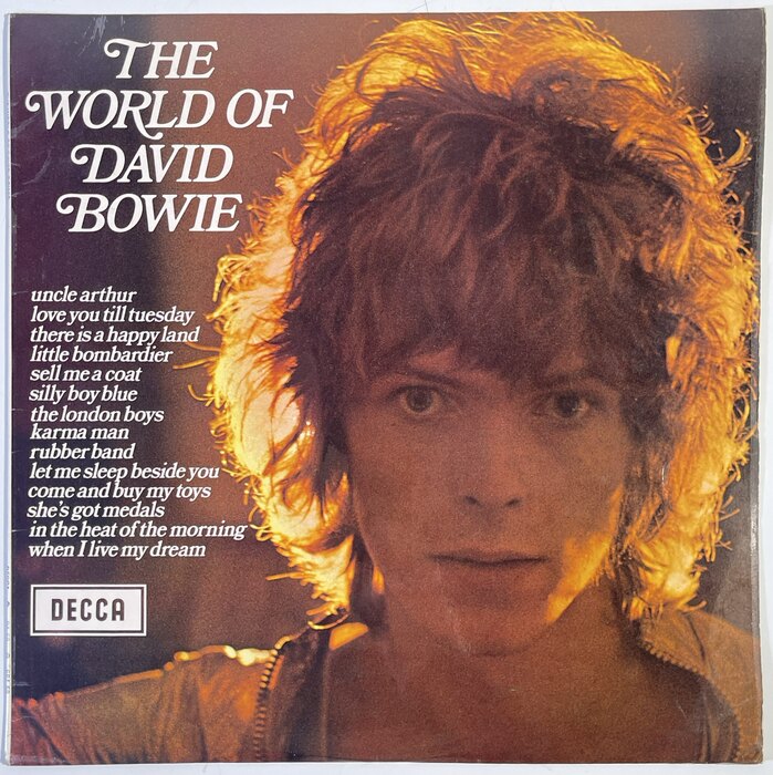 The original release from 6 March 1970 also had typography in Bookman Swash. The photo is by David Bebbington. [More info on Discogs]