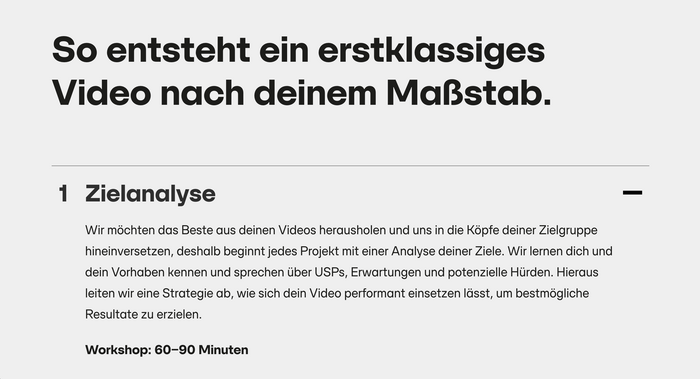 Herzblut &amp; Bock website and videos 6