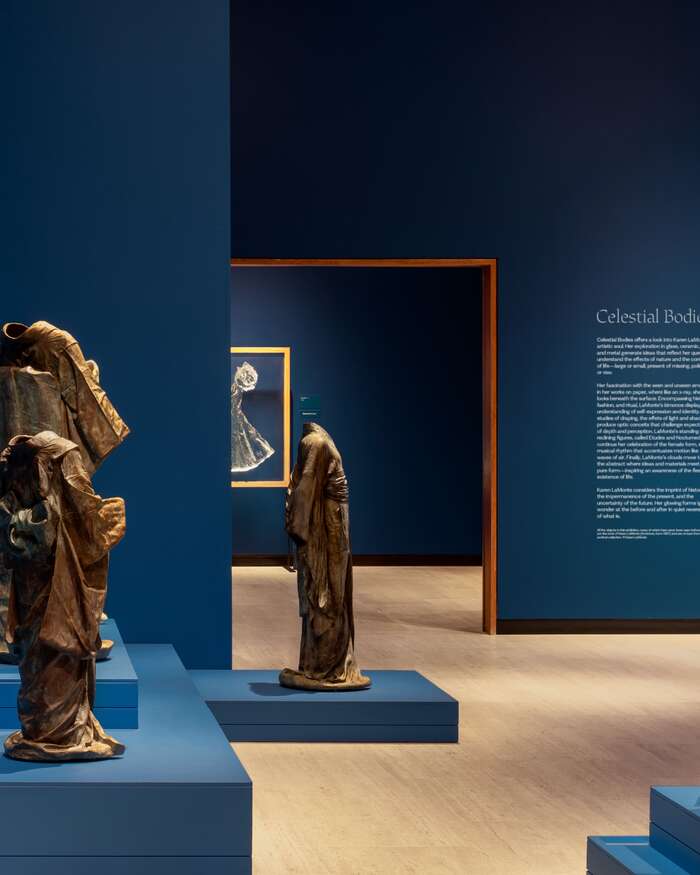 Karen LaMonte – Celestial Bodies exhibition at Munson 12