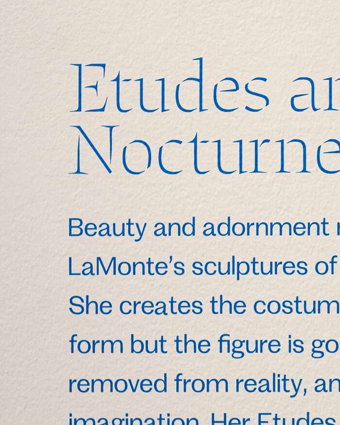 Karen LaMonte – Celestial Bodies exhibition at Munson 14