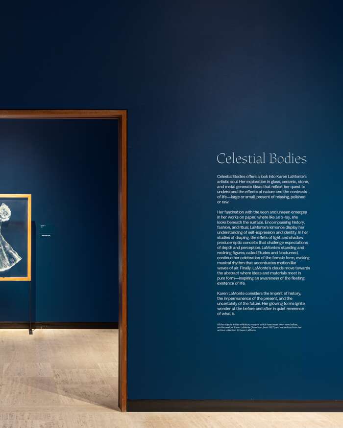 Karen LaMonte – Celestial Bodies exhibition at Munson 16