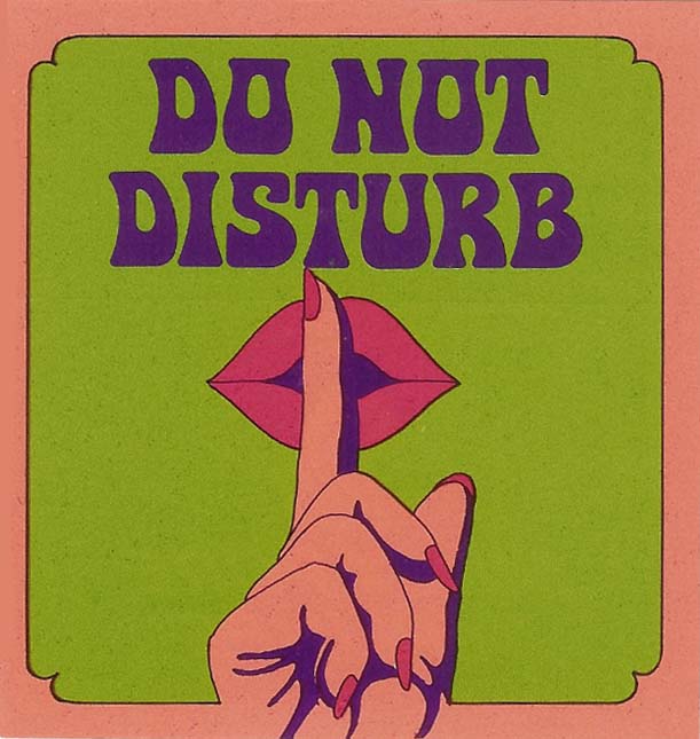“Do not disturb” signs, Singapore Airlines 2