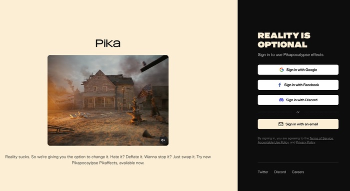Pika AI video app 5