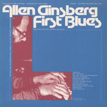 Allen Ginsberg – <cite>First Blues: Rags, Ballads and Harmonium Songs</cite> album art