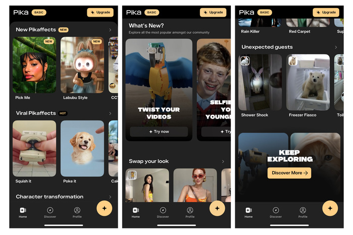 Pika AI video app 4