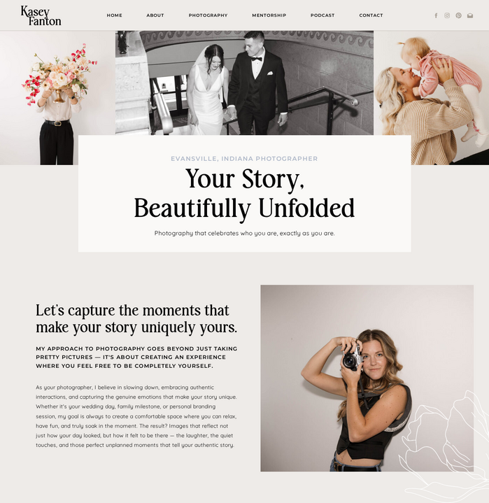Kasey Fanton website 5