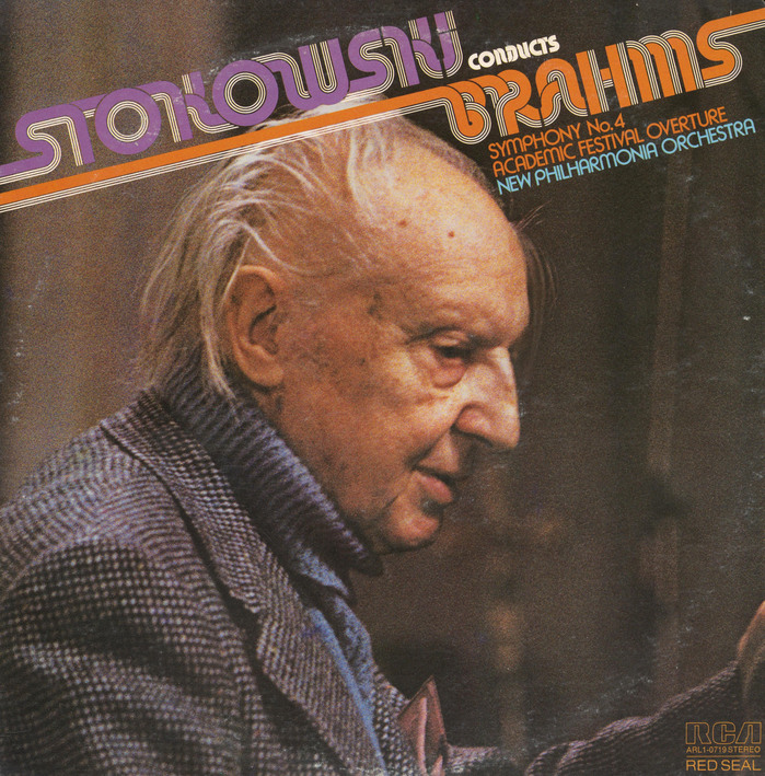 Stokowski Conducts Brahms, Symphony No. 4 &amp; Academic Festival Overture, The New Philharmonia Orchestra, 1975