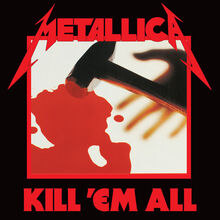Metallica – <cite>Kill ’Em All</cite> album art