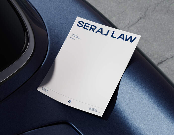 Seraj Law brand identity 1