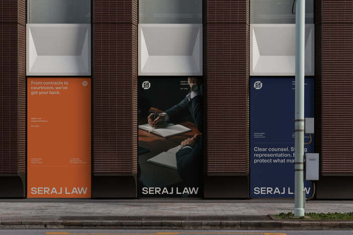 Seraj Law brand identity 3