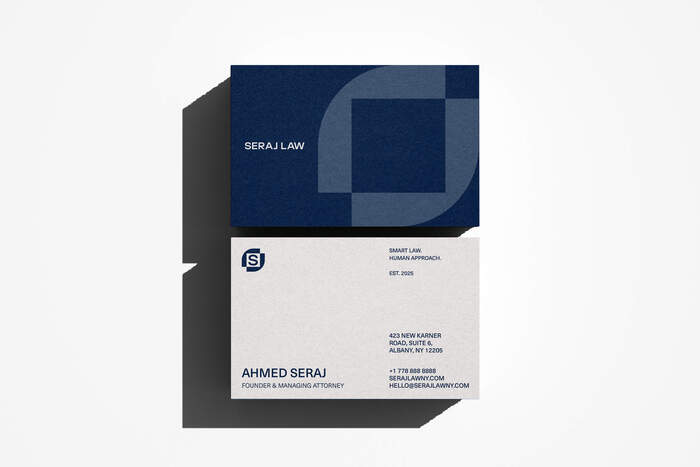 Seraj Law brand identity 4