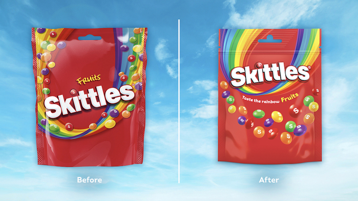 Skittles 2024 rebranding 6