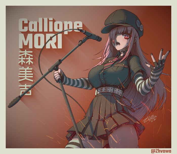 HololiveEN Calliope Mori fanart 1