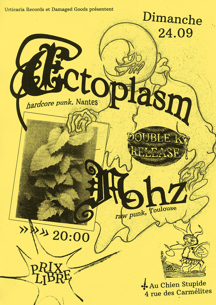 Ectoplasm and Nohz concert flyer 2