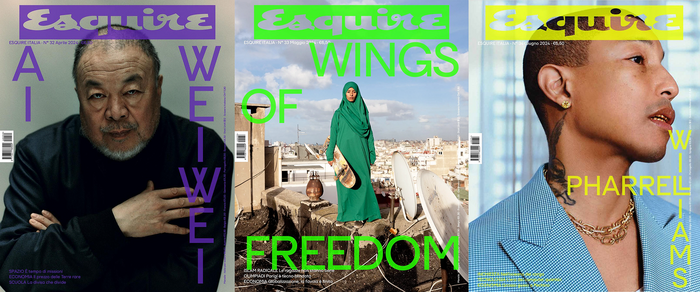 Esquire Italia, issues Nº 31 to 37 1