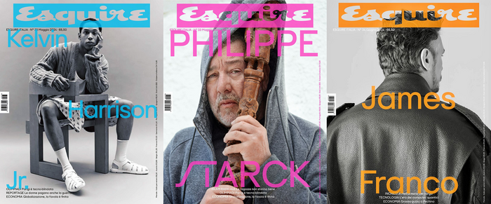 Esquire Italia, issues Nº 31 to 37 4