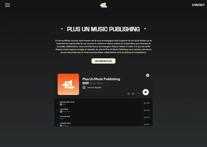 Plus Un Music 2