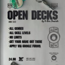 Open Decks by K-Bar Powiśle