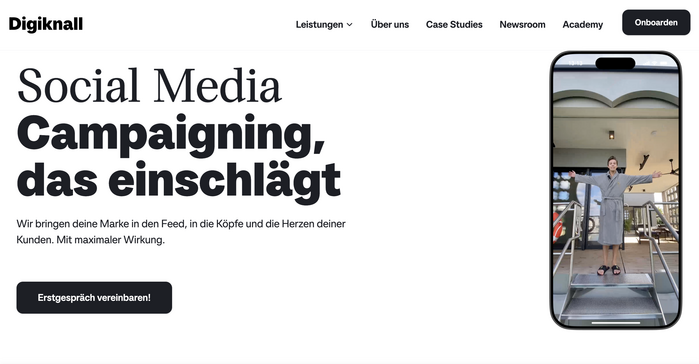 Digiknall website and branding 2