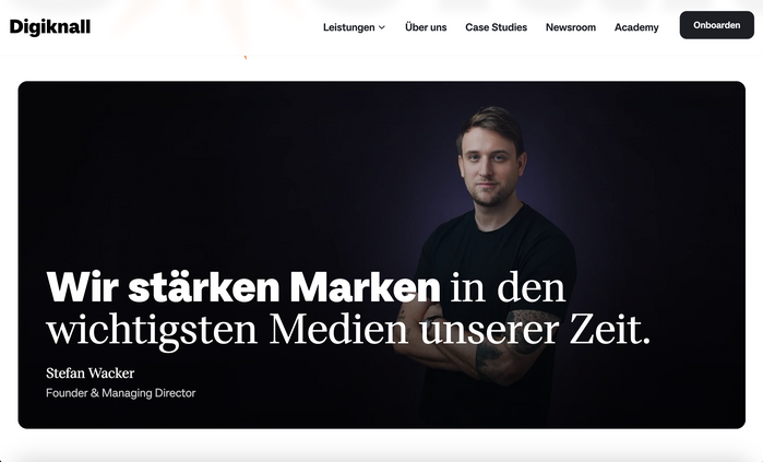 Digiknall website and branding 3