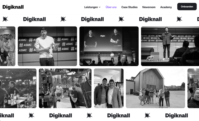 Digiknall website and branding 5