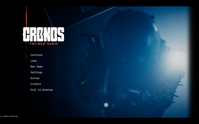 Main menu