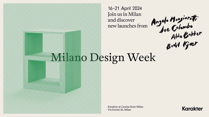 Karakter at Milan Design Week 2024 1
