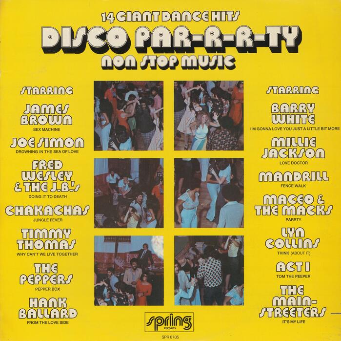 Various Artists &ndash; Disco Par-r-r-ty album art 2