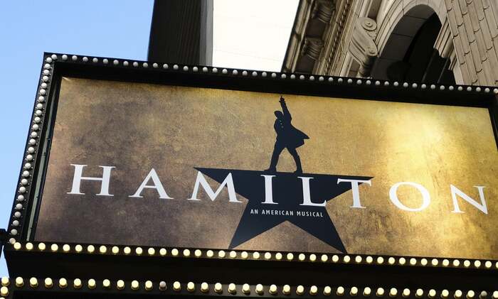 “An American Musical” is set in caps from  Condensed.