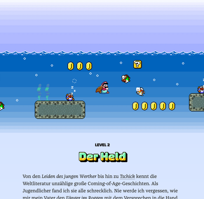“Der Held” combines Puffin Arcade Regular, Nerf, Warp, and Loadout.