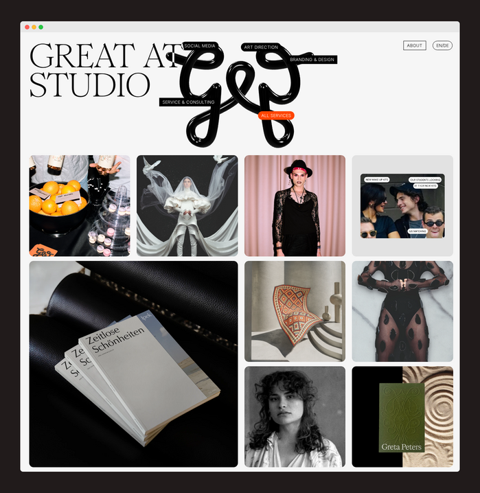Great at Studio website 4