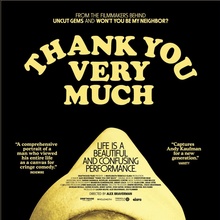 <cite>Thank You Very Much</cite> movie poster