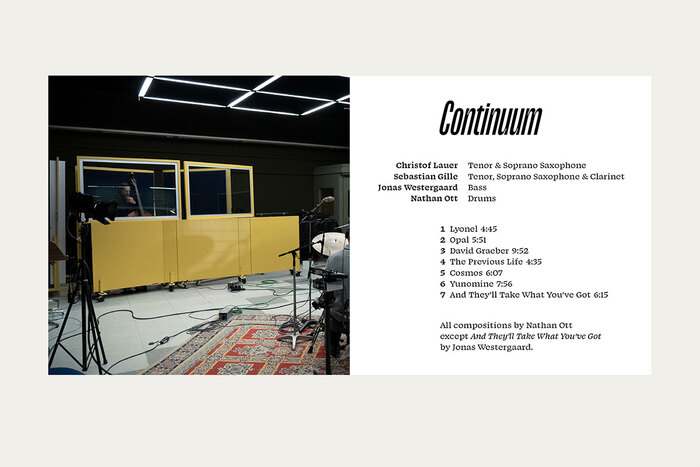 Continuum CD booklet