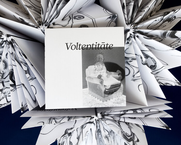 Agate Tūna – Voltentitāte exhibition brochure 1