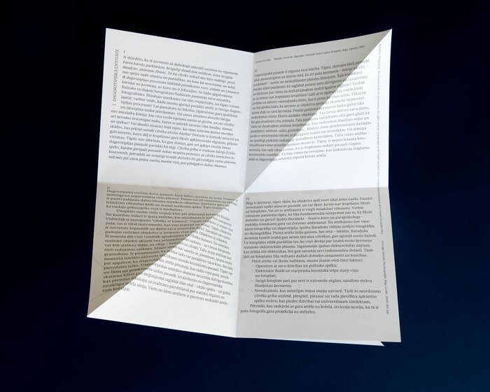 Agate Tūna – Voltentitāte exhibition brochure 4