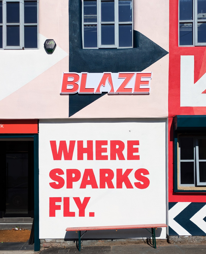 Blaze Media mural 4