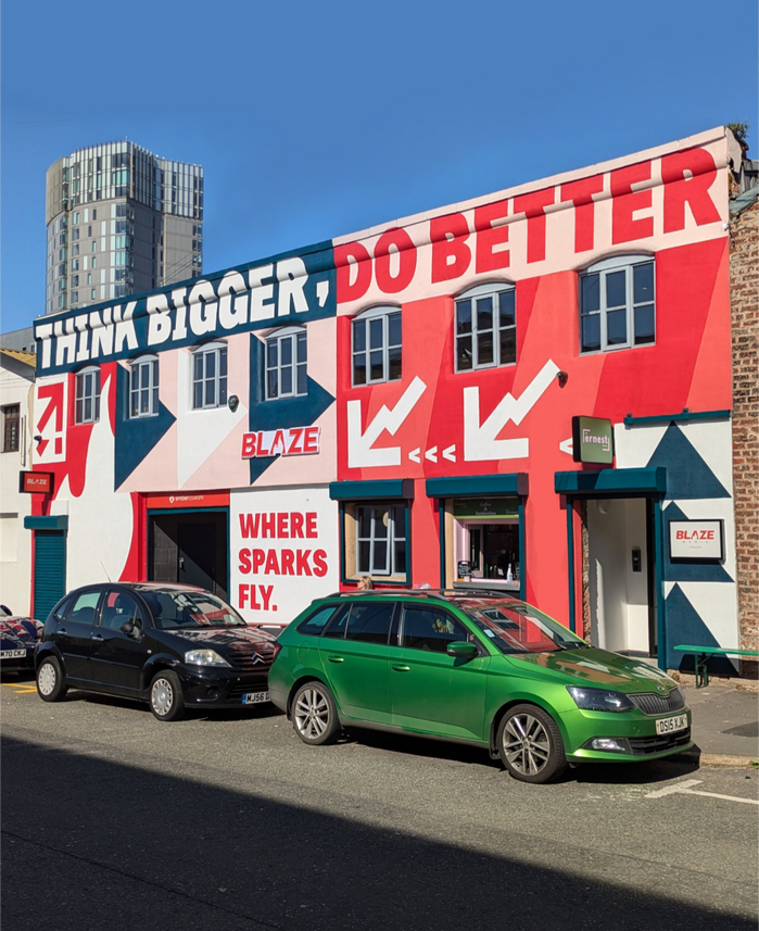 Blaze Media mural 2