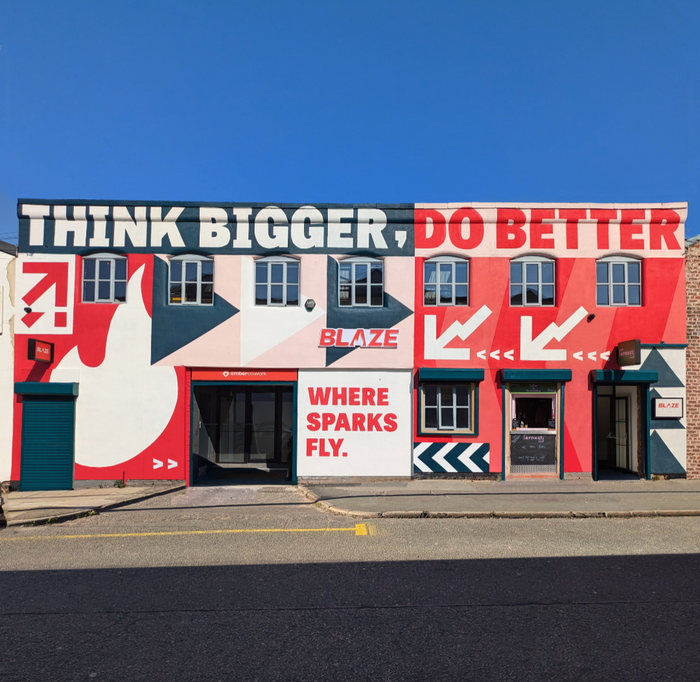Blaze Media mural 1