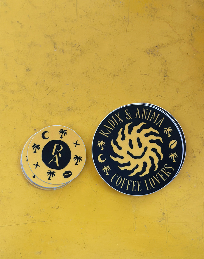 “Coffee Lovers” stickers by Radix &amp; Anima 2